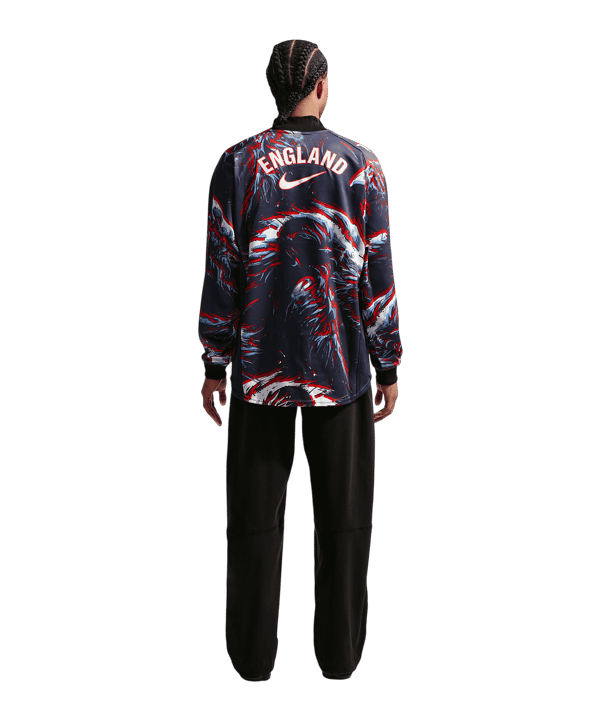 Nike England Authentic Torwarttrikot Langarm Hollywood Schwarz F010 - schwarz