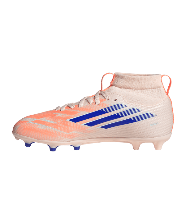 adidas F50 Sparkfusion League Mid FG/AG Coral Blaze Kids Orange - orange