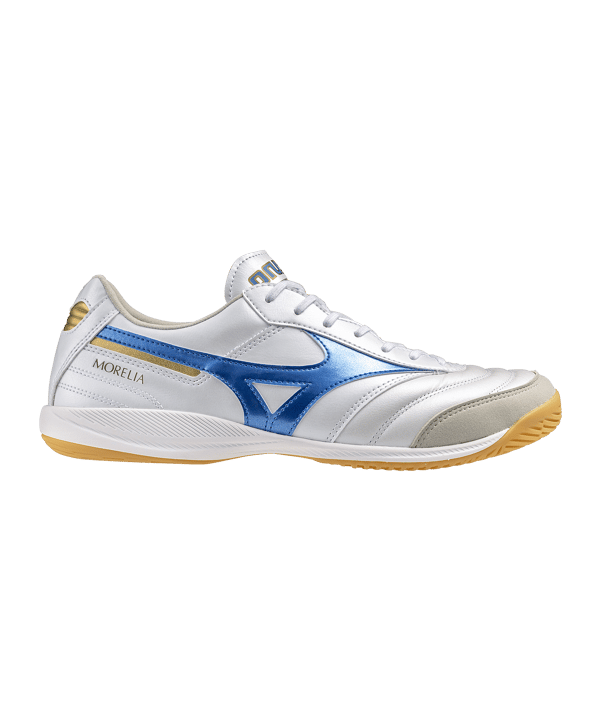 Mizuno Morelia Sala Elite IN Mugen Weiss Blau F25 - weiss