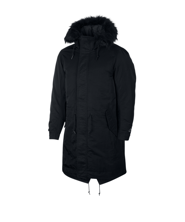 Nike Down-Fill Winterparka Schwarz F010 - schwarz