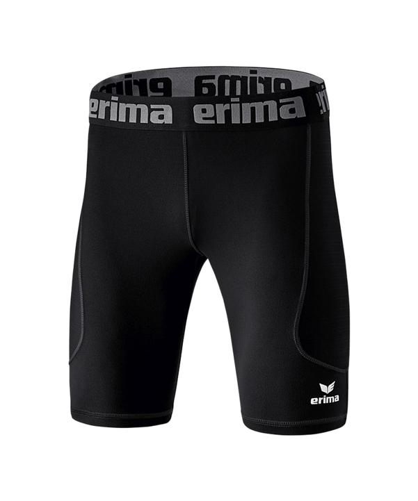 Erima Elemental Tight kurz Kids Schwarz - schwarz