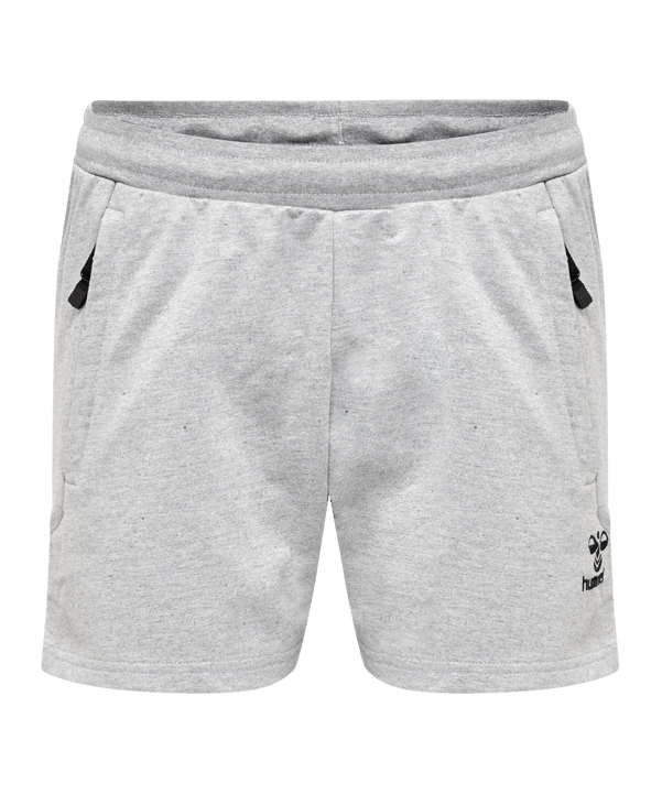 Hummel Move Grid Short Damen Grau F2006 - grau