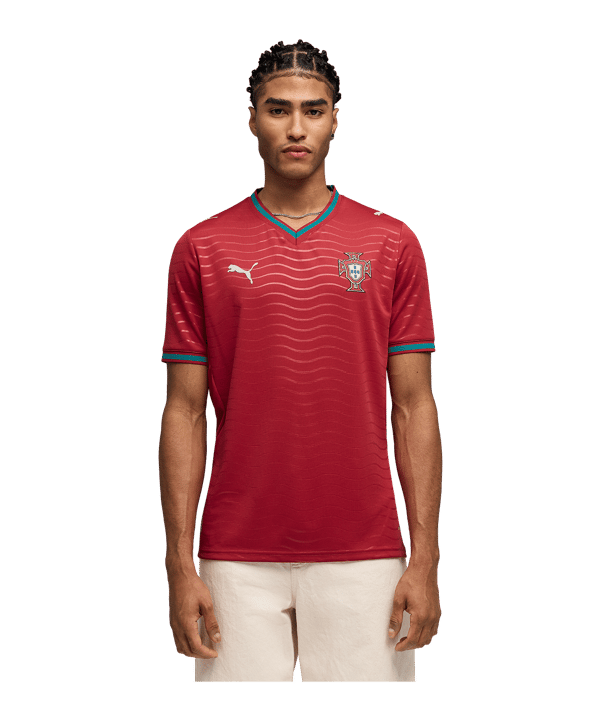 PUMA FPF Portugal Replica Trikot Home WM 2026 Rot F01 - rot