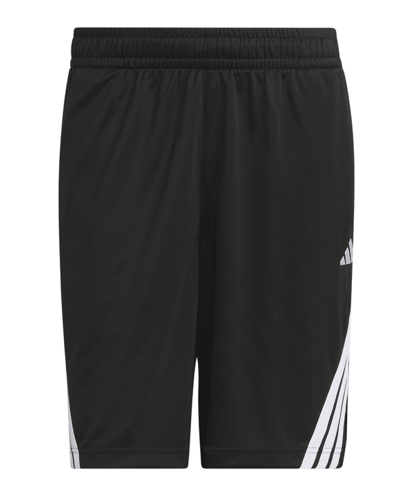 adidas Legends 3 Stripes Short Schwarz