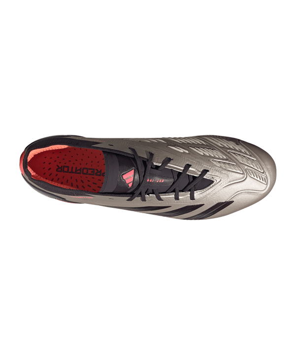 adidas Predator Elite FG Vivid Horizon Grau Pink - grau