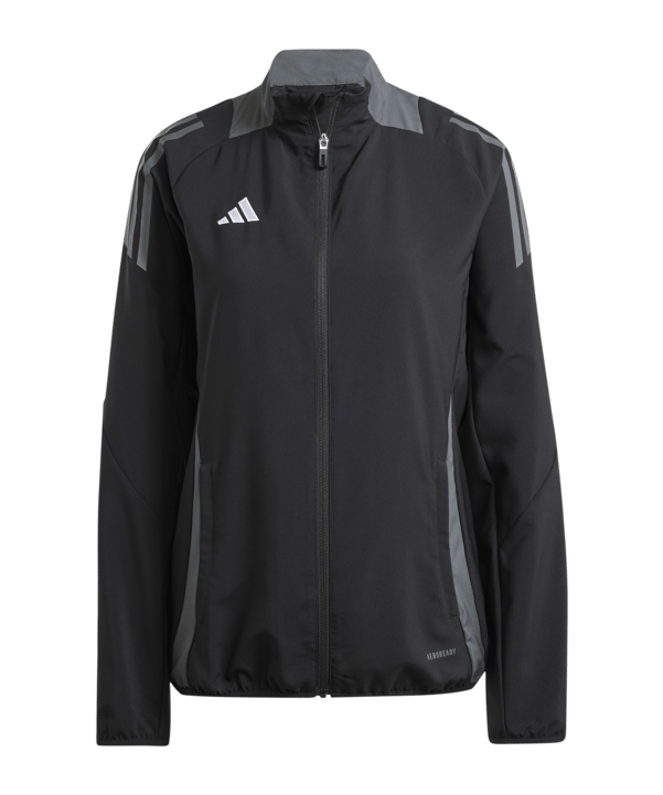 adidas Tiro 24 Competition Präsentationsjacke Damen Schwarz - schwarz