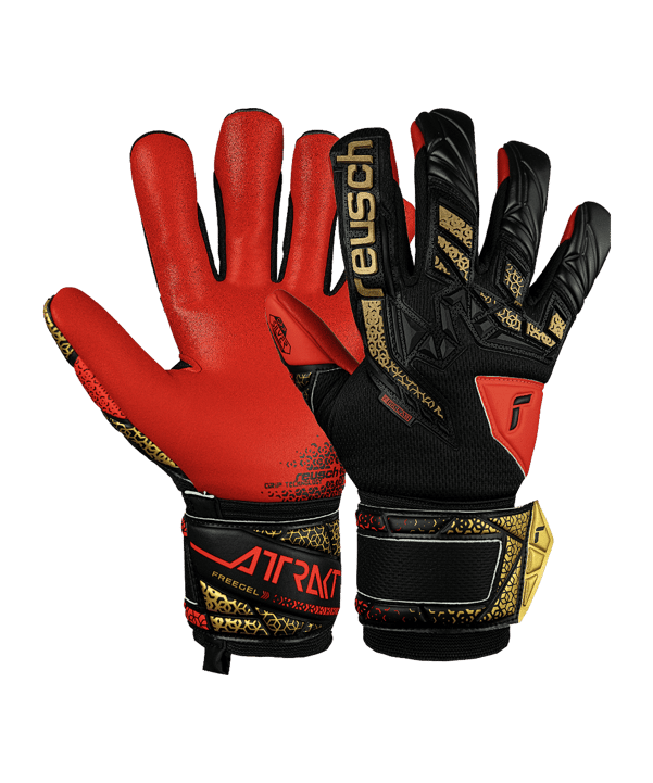 Reusch Attrakt Freegel Silver TW-Handschuhe F7075 - schwarz