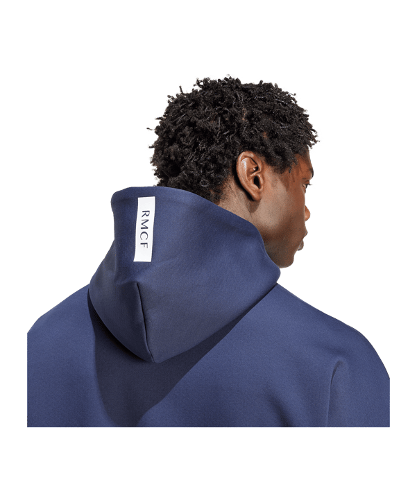 adidas Real Madrid Anthem Jacke Blau - blau