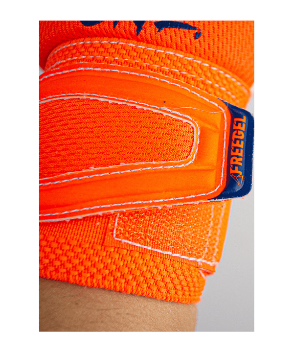 Reusch Attrakt Freegel Silver TW-Handschuhe Kids Orange Blau F2290 - orange