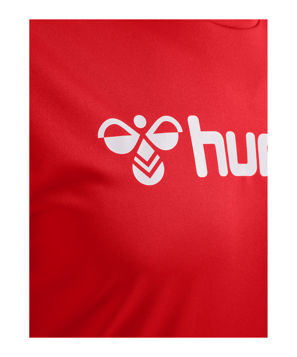 Hummel hmlLOGO T-Shirt Rot F3062 - rot