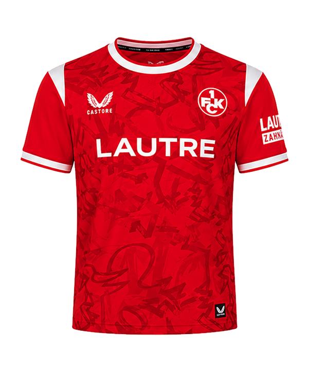 Castore 1. FC Kaiserslautern Trikot Home 2026/2027 Kids Rot - rot