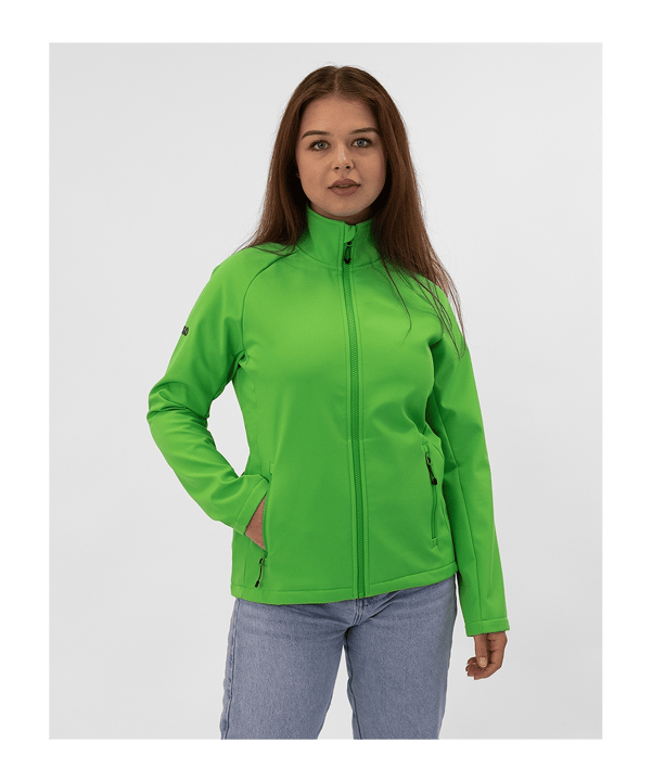 JAKO Team Softshelljacke Damen Grün F22