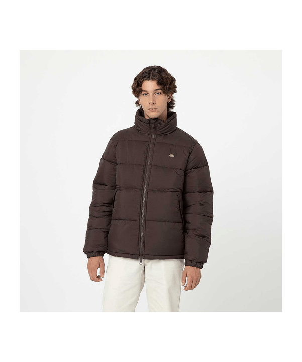 Dickie Waldenburg Puffer Jacke Braun - braun