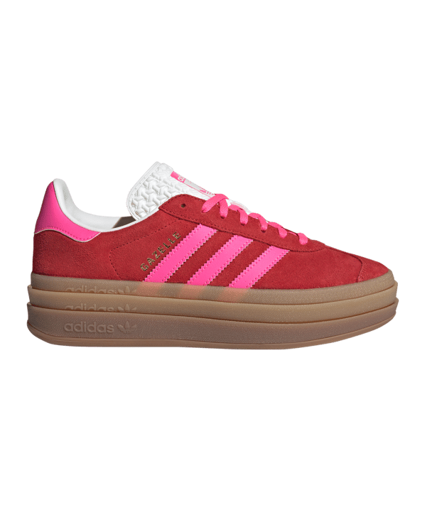 adidas Originals Gazelle Bold Damen Rot Pink - rot