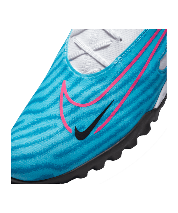 Nike React Phantom GX Pro TF Blast Blau Weiss Pink F446 - blau