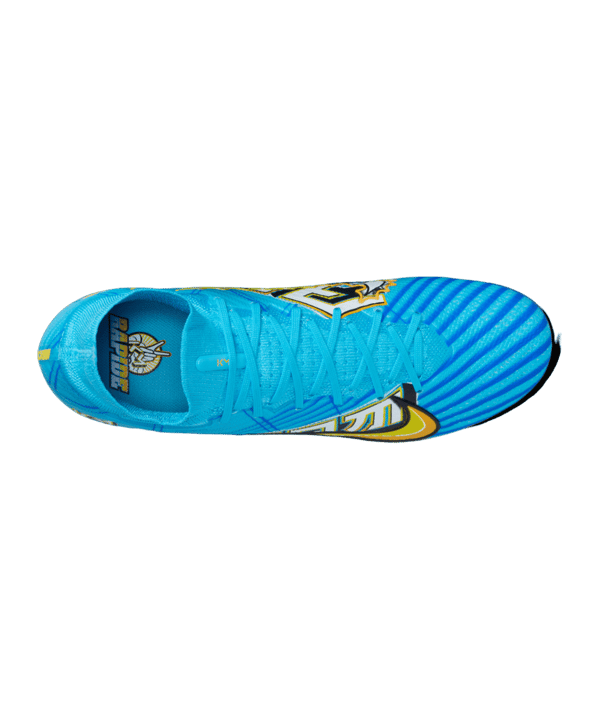 Nike Air Zoom Mecurial Superfly IX Elite FG Mbappe Signature Blau F400 - blau