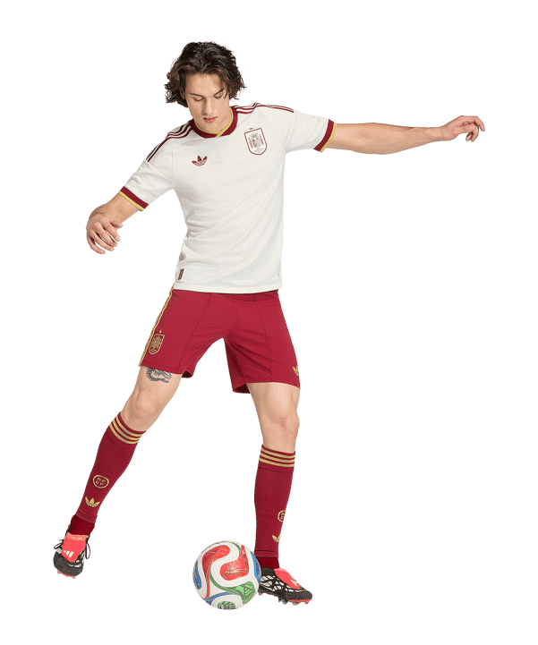 adidas FEF Spanien Authentic Trikot Away WM 2026 Weiß