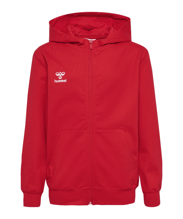 Hummel GO 2.0 Kapuzenjacke Kids Rot F3062 - rot