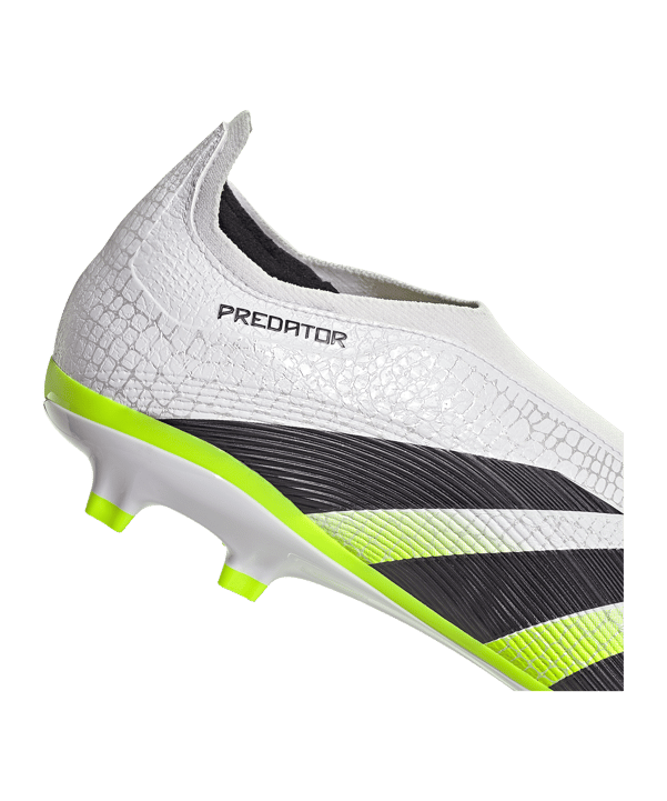 adidas Predator League LL FG/MG Radiant Blaze Weiß - weiss