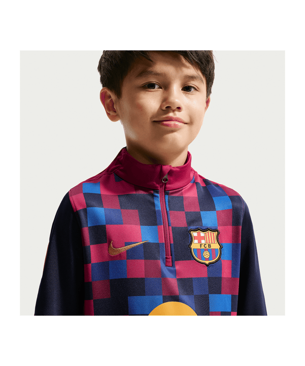 Nike FC Barcelona Prematch Drilltop 2026/2027 Kids Rot F621 - rot