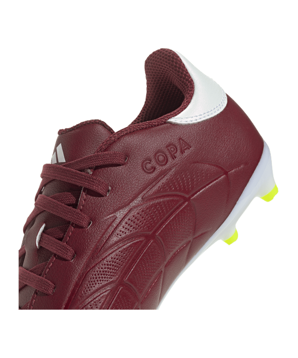 adidas COPA Pure 2 League FG Kids Energy Citrus Rot Weiss Gelb - rot