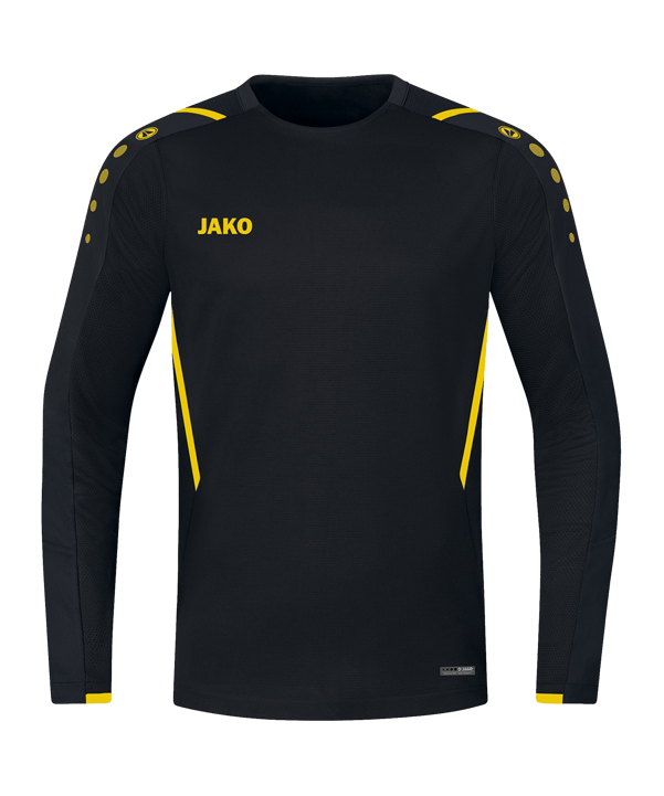 JAKO Challenge Sweatshirt Kids Schwarz Gelb F803 - schwarz