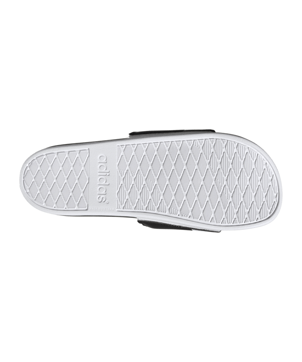 adidas Adilette Comfort Schwarz Weiss - schwarz