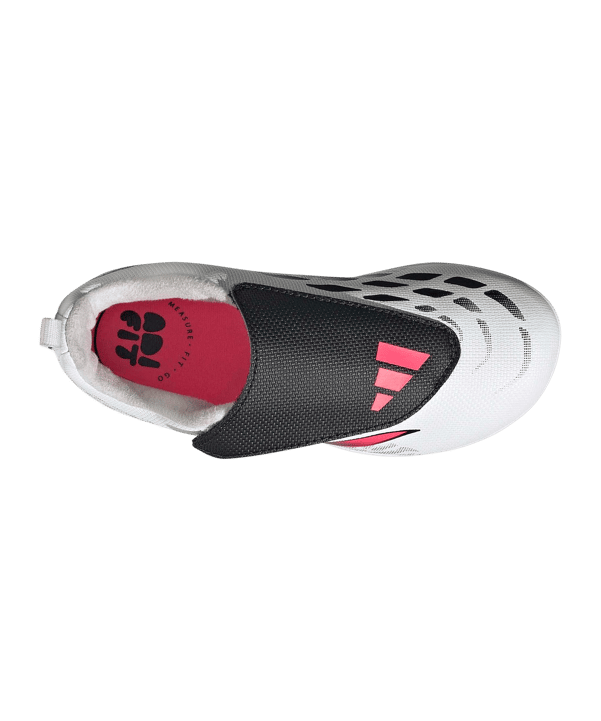 adidas Predator Club Hook and Loop FG/MG Chaos vs Control Bambini Bianco - bianco