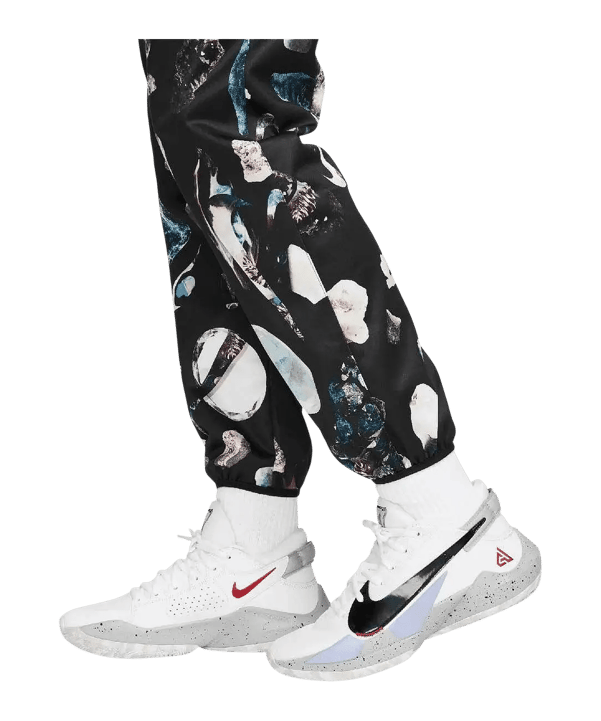 Nike Dri-Fit Standard Aop Jogginghose Damen Schwarz F010 - schwarz
