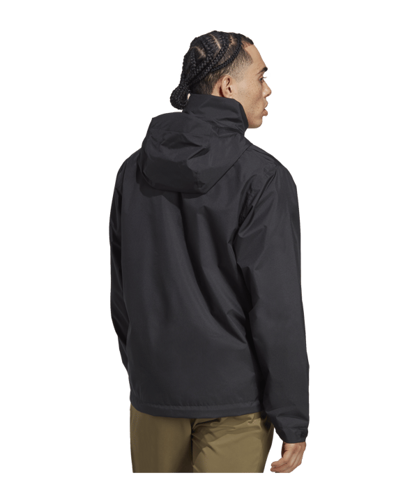 adidas Terrex Multi RAIN.RDY 2-Layer Rain Jacket Black - schwarz