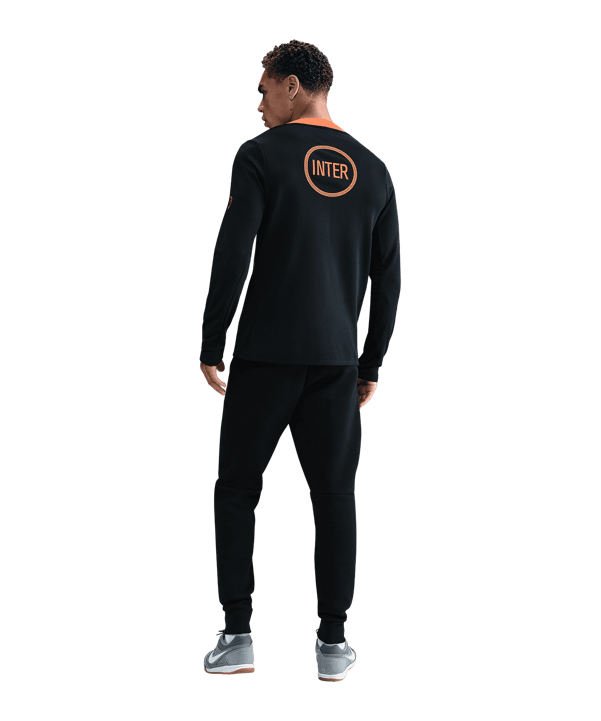 Nike Inter Mailand Academy Pro Sweatshirt Schwarz F010 - schwarz