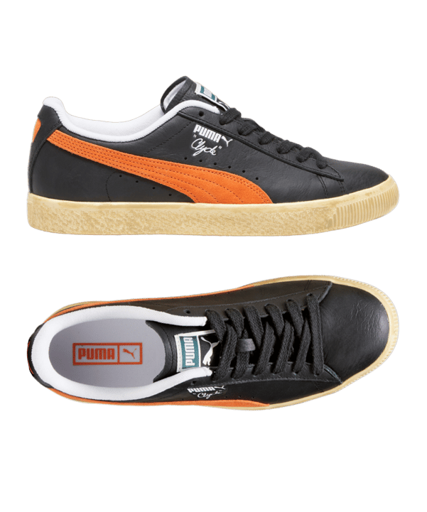 PUMA Clyde Vintage Schwarz F02 - schwarz