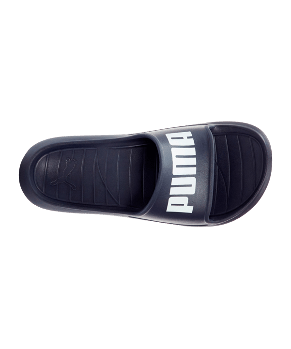 PUMA Divecat v2 Lite Badelatsche Blau Weiss F02 - blau