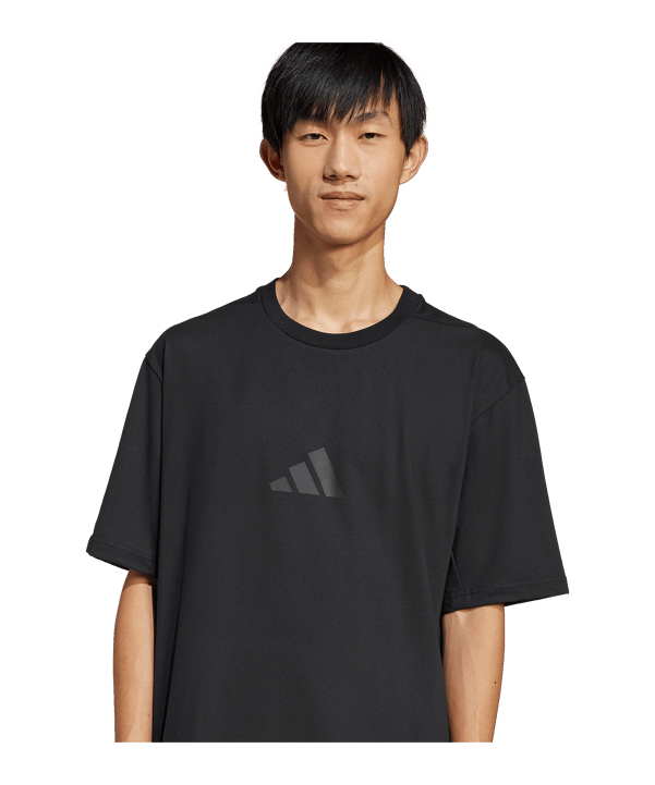 adidas Z.N.E. Loose T-Shirt Schwarz - schwarz