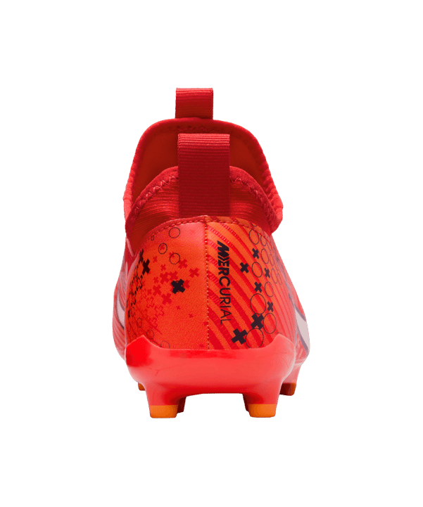 Nike Jr Air Zoom Mercurial Vapor XV Academy FG/MG Dream Speed 7 Kids Rot Weiss Orange F600 - rot