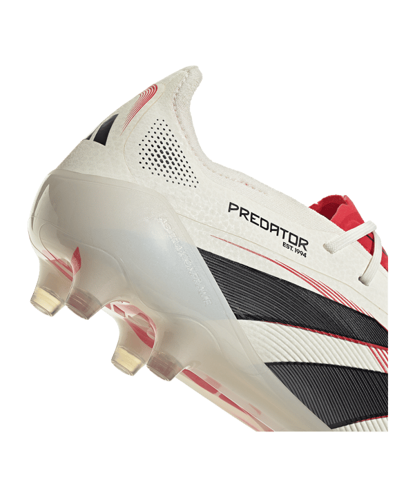 adidas Predator Elite AG Champagne Weiss Schwarz - weiss