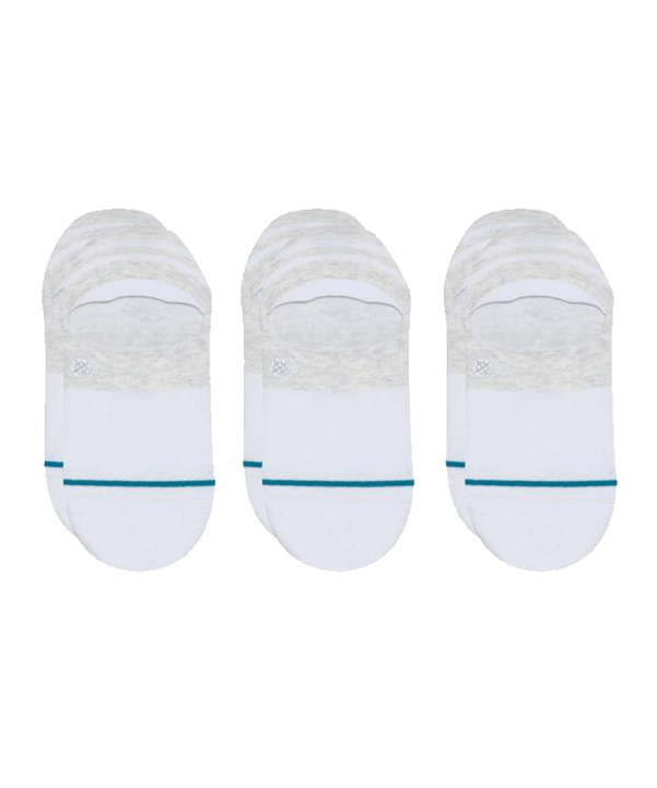 Stance Uncommon Gamut II Socks 3er Pack Weiss - weiss