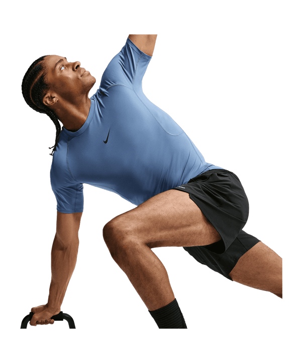 Nike Pro T-shirt Blauw K459 - blauw