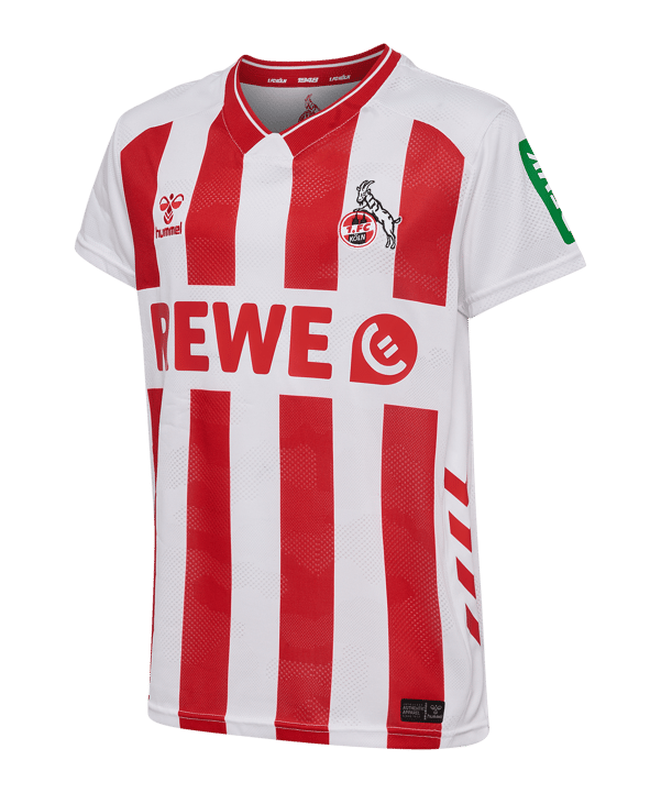 Hummel 1. FC Köln Trikot Home 2025/2026 Kids Weiß F9402 - weiss