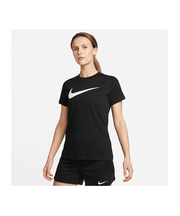 Nike Park 20 T-Shirt Swoosh Damen Schwarz F010 - schwarz