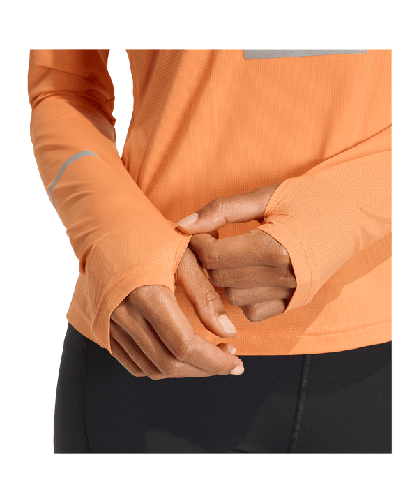adidas adi365 Climacool+ Longsleeve Damen Orange - orange