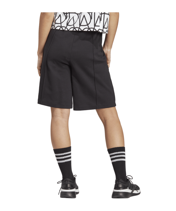 adidas Allover Culottes Damen Schwarz - schwarz