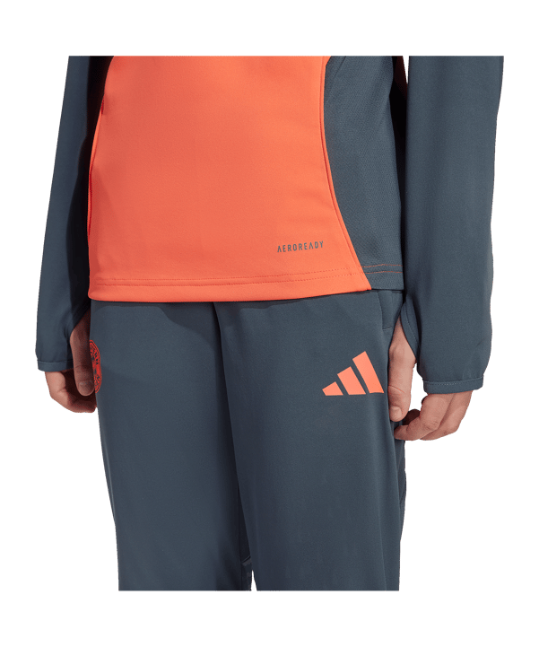 adidas FC Bayern München Trainingshose Kids Weiß - weiss