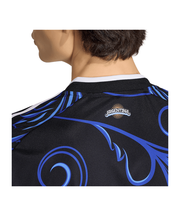 adidas AFA Argentinien Trikot Away WM 2026 Schwarz - schwarz