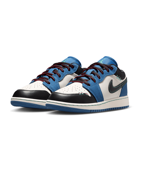 Jordan Air 1 Low SE Bambini Blu C400 - blu