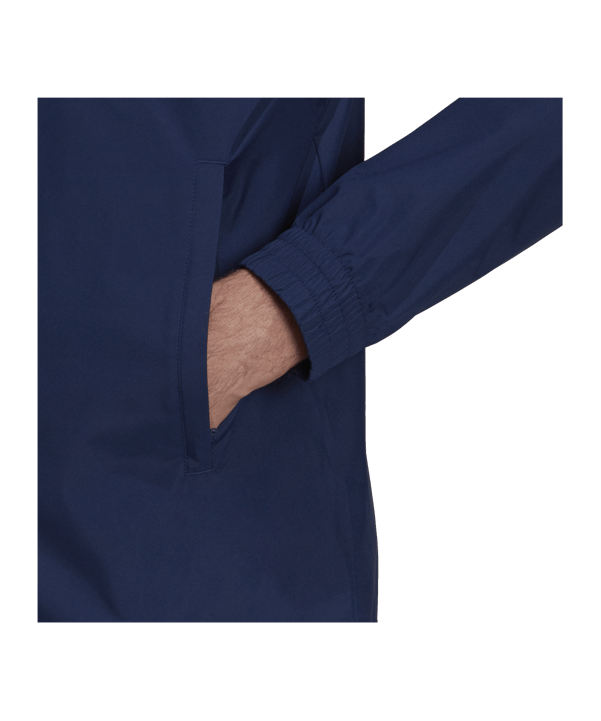 adidas Entrada 22 Allwetterjacke Blau - blau