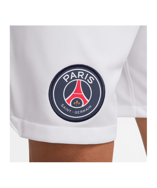 Nike Paris St. Germain Short Home Away 23/24 F100 - weiss
