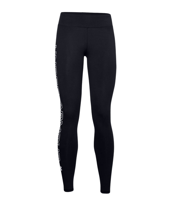 Under Armour Favorite Wordmark Leggings Damen F001 - schwarz