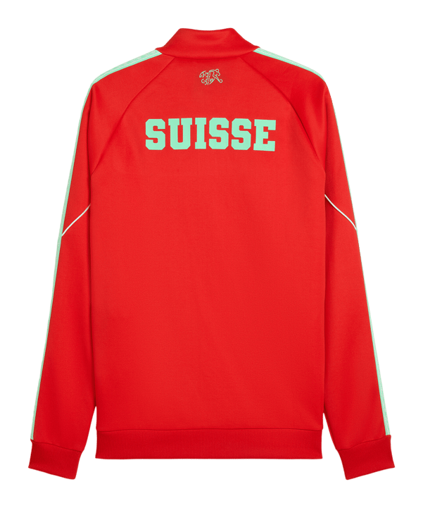 PUMA SFV Schweiz King Anthem Jacke Rot F05 - rot