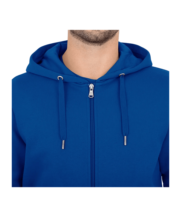 JAKO Veste à capuche Bleu C400 - bleu